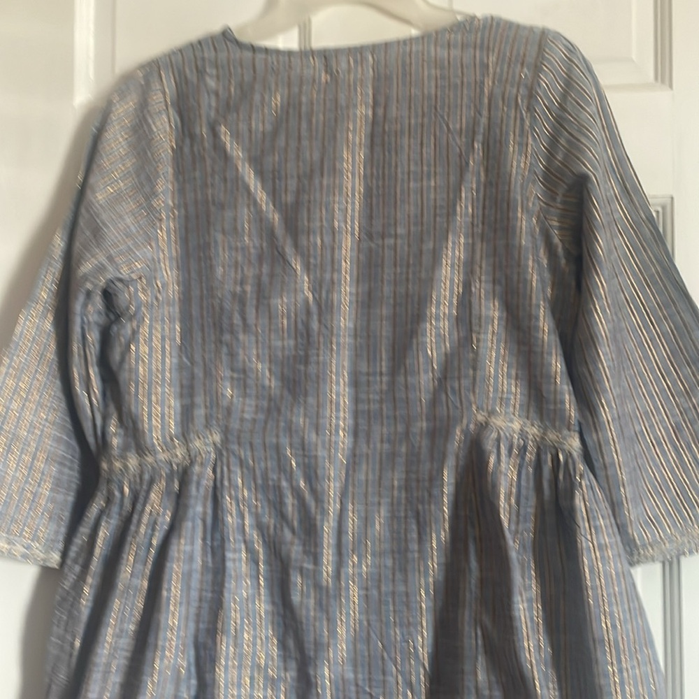 Novica Embroidered Baby Doll Dress - Picture 5 of 7